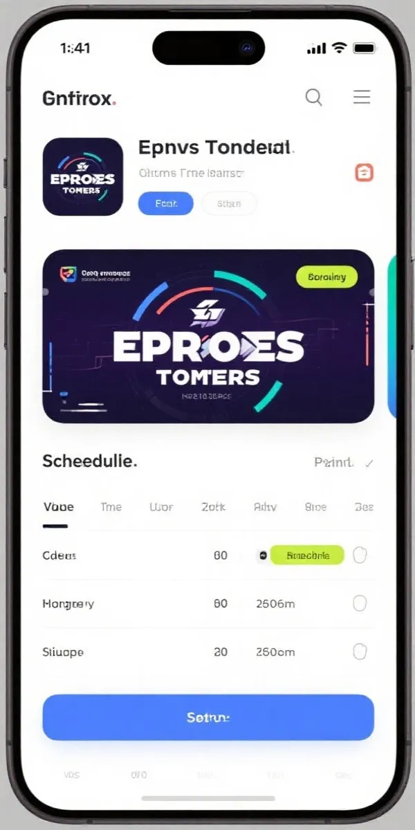 App Interface Preview
