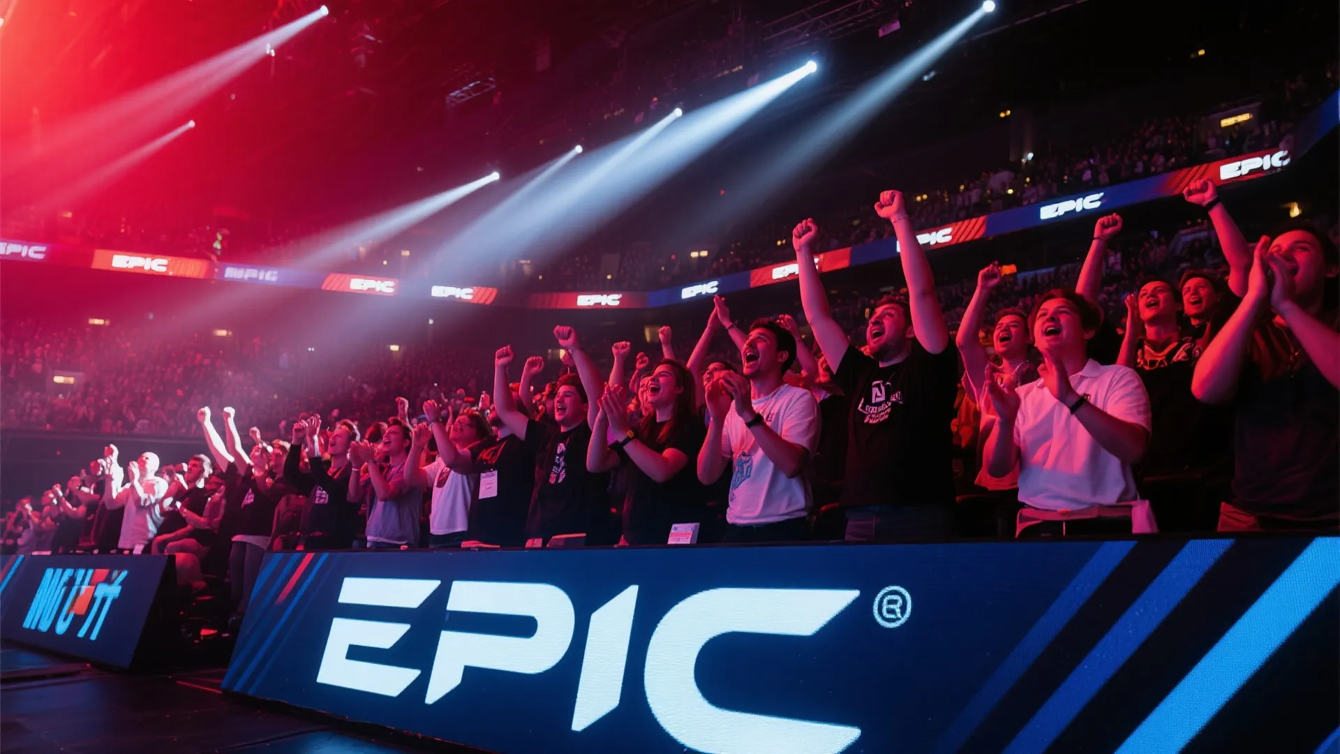 英雄联盟电竞现场